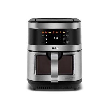 Imagem de Air Fryer Philco 9L Visor Glass Painel Digital PAF90C