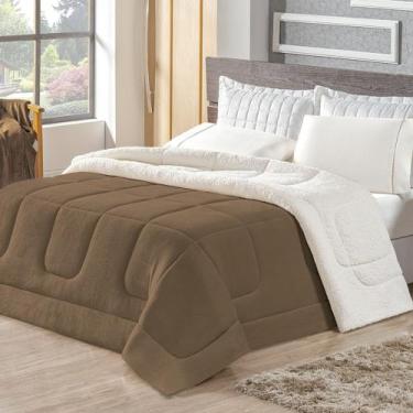Imagem de Coberdrom/ Cobertor King 1 Pç Sherpa Carneiro Manta Soft Dupla face - 