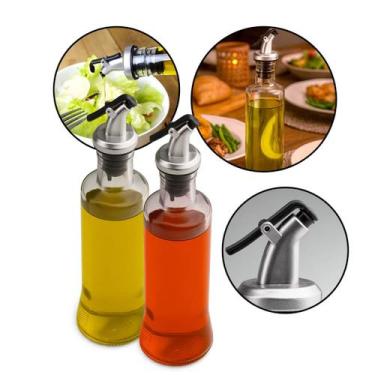 Imagem de Kit 2 Galheteiro Porta Azeite de Vidro - Nilo-imports