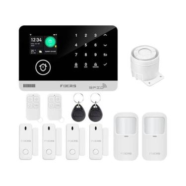 Imagem de Sistema De Alarme WIFI GSM Para Casa Inteligente Com Sensor De Movimen