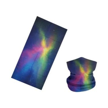 Imagem de Bandana De Ciclismo Unissex Com Estampa De Estrelas, Sem Costura, Prot