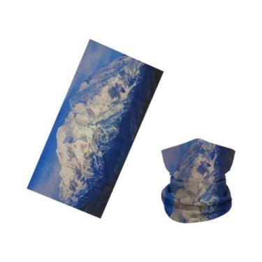 Imagem de Bandana De Ciclismo Unissex Com Estampa De Estrelas, Sem Costura, Prot