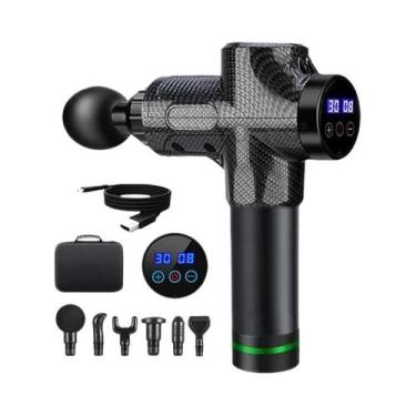 Imagem de Pistola De Massagem Elétrica De Percussão De 30 Níveis Para Músculos P