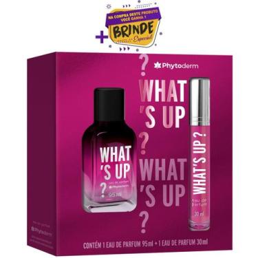 Imagem de Kit Phytoderm Eau De Perfum What's Up 95ml + 30ml Original!