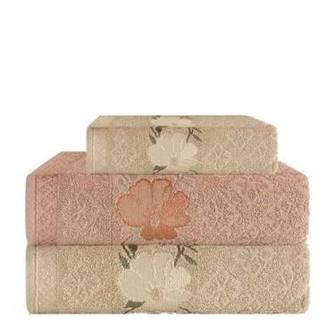 Imagem de Jogo Toalhas Banho Karsten Yuna 3 Peças