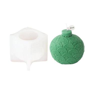 Imagem de Molde De Silicone Para Sino De Natal 3D Em Relevo, Bola De Lanterna Pa