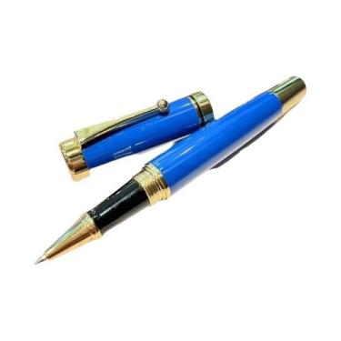 Imagem de Caneta-tinteiro De Metal De Luxo Com Tampa Ergonômica De Torção E Pont