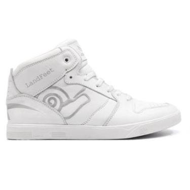 Imagem de Tênis Casual Masculino Moderno Landfeet Maior Durabilidade Alta Qualidade 100% Couro-Unissex