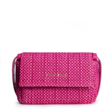 Imagem de BOLSA FEMININA EM COURO TIRACOLO ROSA "PATRÍCIA FERREIRA"-Feminino