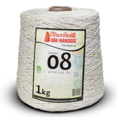 Imagem de 1KG Barbante Cru São Francisco Nº6 ou Nº8 (N 8)