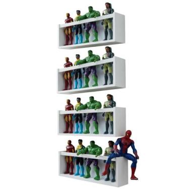 Imagem de Estante Organizadora de Bonecos Nicho Expositor de Brinquedos Pelúcia 
