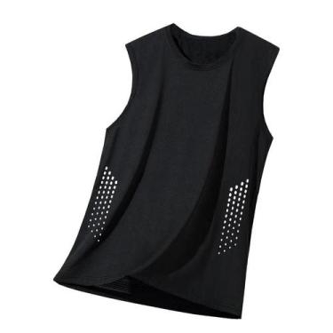 Imagem de Colete De Corrida Masculino De Verão Sem Mangas Respirável Para Treino