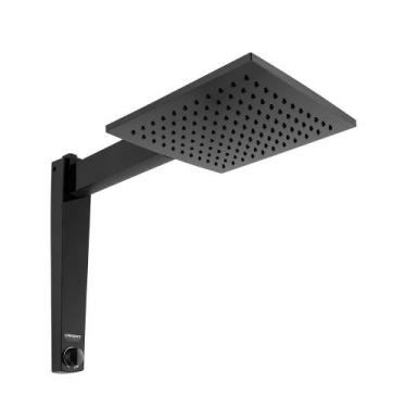 Imagem de Chuveiro Acqua Century Eletrônico Black - Lorenzetti, 220V