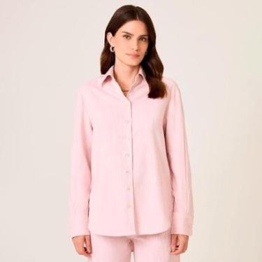 Imagem de Camisa Dudalina Sf Ampla Lisa Ana Feminino-Feminino