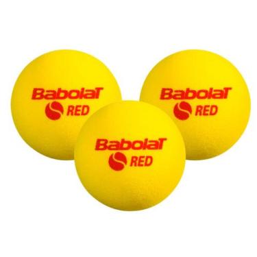 Imagem de Bola De Tênis Babolat Red Foam X3 Espuma Amarelo, Amarelo, UN