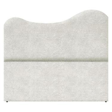 Imagem de Cabeceira Queen 160 cm Com Frame Selena Boucle Artte - Arte das Cabece