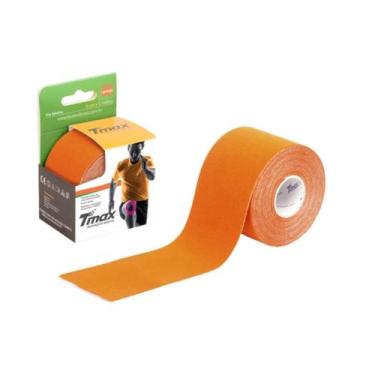 Imagem de Bandagem Elástica tipo Kinesio Tape (5m x 5cm) - Tmax Medical, Laranja