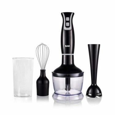 Imagem de Mixer Bak Portatil 3x1 250w Batedor Potente Preto - Electrolux