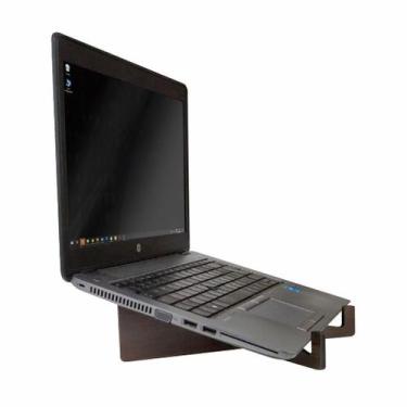 Imagem de Suporte Para Notebook Apoio Base Home Office Acrílico Material: Mdf - 