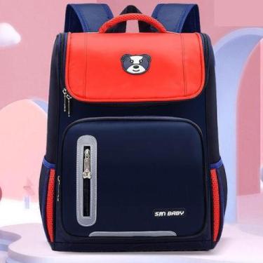 Imagem de Mochila Infantil de Grande Capacidade Cor:Vermelho - Dw Fashion, Verme