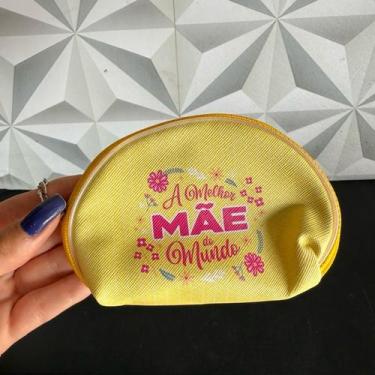 Imagem de Bolsa personalizada para mãe chaveiro mini bolsinha presente dia das m