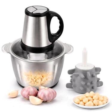 Imagem de Triturador De Alimentos Carne e Legumes Elétrico 3L 110v - NO BRASIL +