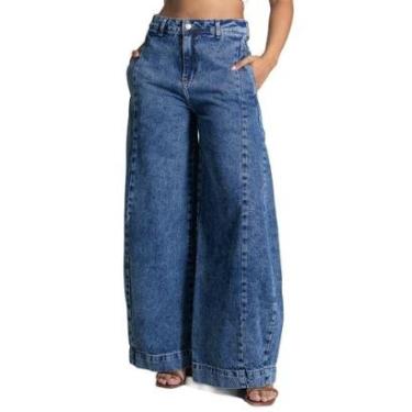 Imagem de Calça Jeans Sawary Balloon - 283073 - Azul 36-Feminino
