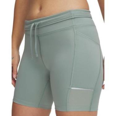 Imagem de Shorts de Corrida Under Armour Launch Feminino GG Verde-Feminino