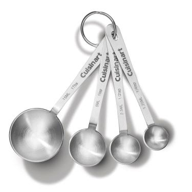 Imagem de Conjunto de Colheres Medidoras em Aco Inox Cuisinart - CTG-00-SMP