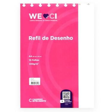 Imagem de Refil Caderno Inteligente Sketchbook - 10 Folhas 300g A4 (CIRD1003)