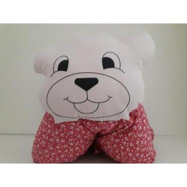 Imagem de Almofada Infantil Urso Kisoninho Baby - ROSA E MARI ARTS