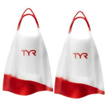 Imagem de Nadadeira Pé de Pato para Natação Hydroblade TYR, Vermelho, 39/40
