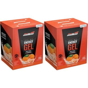 Imagem de Kit 2X Iron Man Instant Energy Gel - 10 Unidades 30g Tangerina - New M