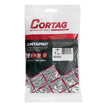 Imagem de Espaçador Nivelador 1,0mm Juntapiso 100 unidades - Cortag