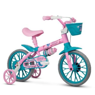 Imagem de Bicicleta Infantil Aro 12 Nathor Charm 3 A 5 Anos Cestinha