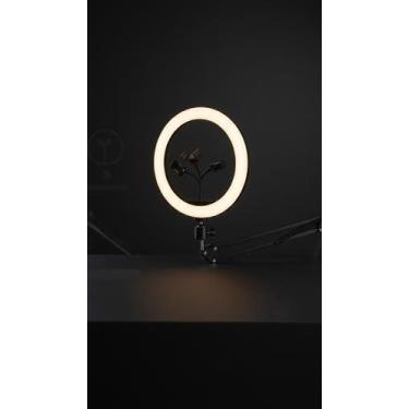 Imagem de Iluminador Circular Ajustável com Braço Articulado - Congratulations S
