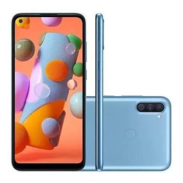 Imagem de Samsung Galaxy A11 Dual SIM 64 GB azul 3 GB RAM