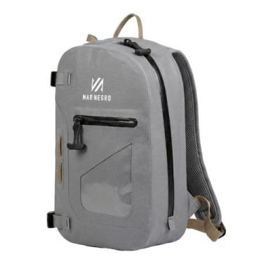 Imagem de Bolsa Sling Impermeável Mar Negro Kayak Bag (23x12x36cm), Chumbo