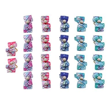 Imagem de Laços de cabelo de animal de estimação, cocar confortável de filhote de cachorro com elástico para gatos para cães