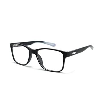 Imagem de Óculos Armação Masculino Retangular JC-1029 (Preto-Cinza)