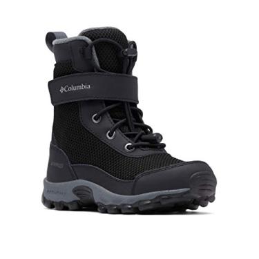 Imagem de Columbia Boys' Youth Hyper-Boreal Omni-Heat WP Hiking Shoe, Black/Steam,9 M US