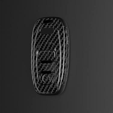 Imagem de SELIYA Capa ABS para chave de controle remoto de carro, adequada para Audi A1 A3 A4 A5 A6 A7 A8 Q3 Q5 Q7 S4 S5 S6 S7 S8 R8 TT Quattro 2009-2015, C