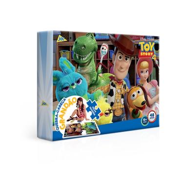 Imagem de Quebra Cabeça Infantil Toy Story 48 Peças Grandes Toyster