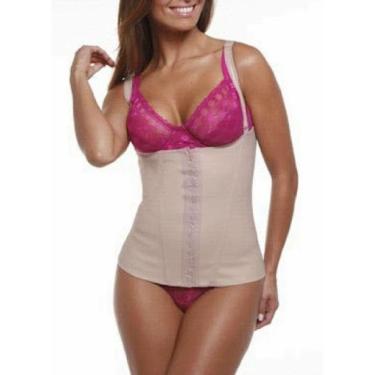 Imagem de Cinta modeladora emborrachada feminina body corselet Esbelt ref. 458