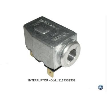 Imagem de Interruptor Alerta Advertencia Painel Fusca Brasilia Variant