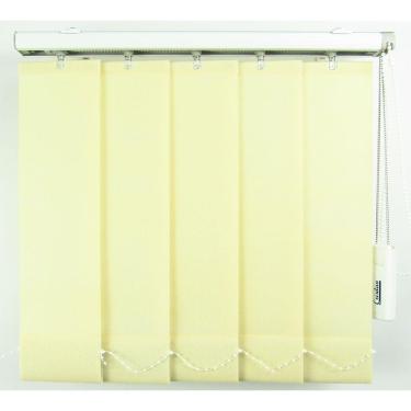 Imagem de Persiana Vertical Em Tecido Crisdan Largura 1,35 X 1,35 Altura Creme
