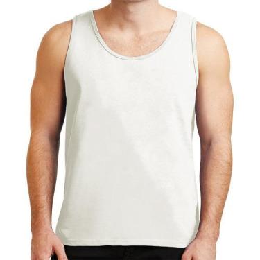 Imagem de Camiseta Aveloz Regata Masculina Off White - Aveloz Style