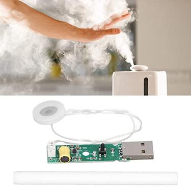 Imagem de acess¨®rios para umidificador de 740 furos Placa de atomiza??o para umidificador M¨®dulo de atomiza??o de controle por interruptor de pul, Atomizador microporoso de 5¦Ìm com controle por interruptor,