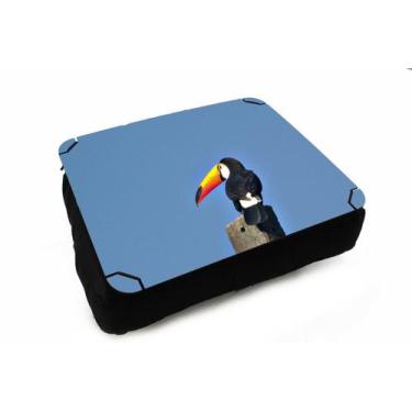 Imagem de Almofada Bandeja Para Notebook Laptop Animais Exóticos Selvagens - Cri