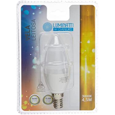 Imagem de VELA LED LEITOSA B35 E14 4,5W 3000K 127/220V